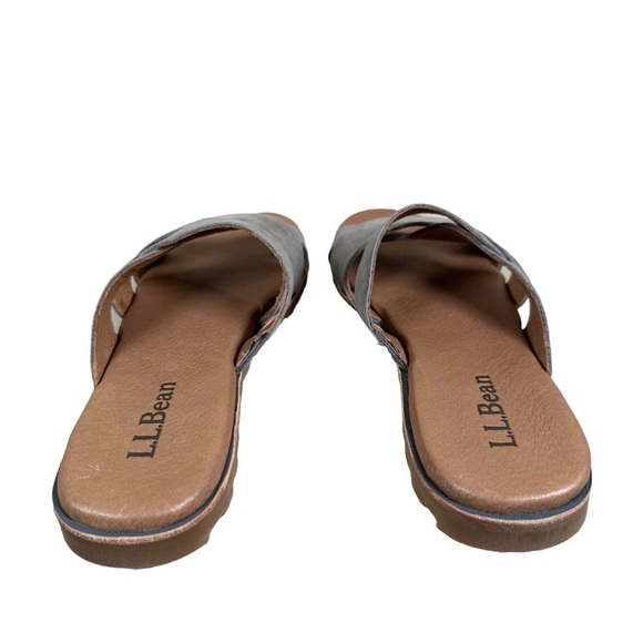 L.L. BEAN Lakewashed Nubuck Slide Sandals - Picture 6 of 9